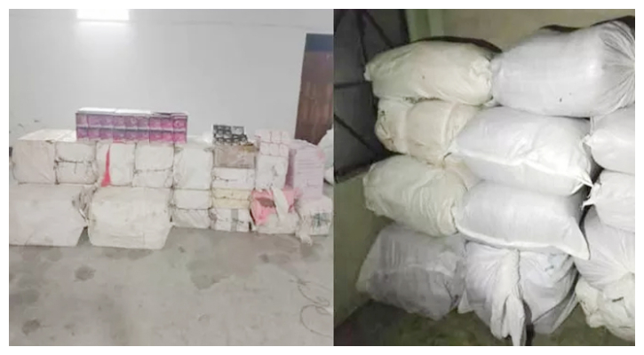 সিলেটে কোটি টাকার ভারতীয় পণ্যসহ আটক ২